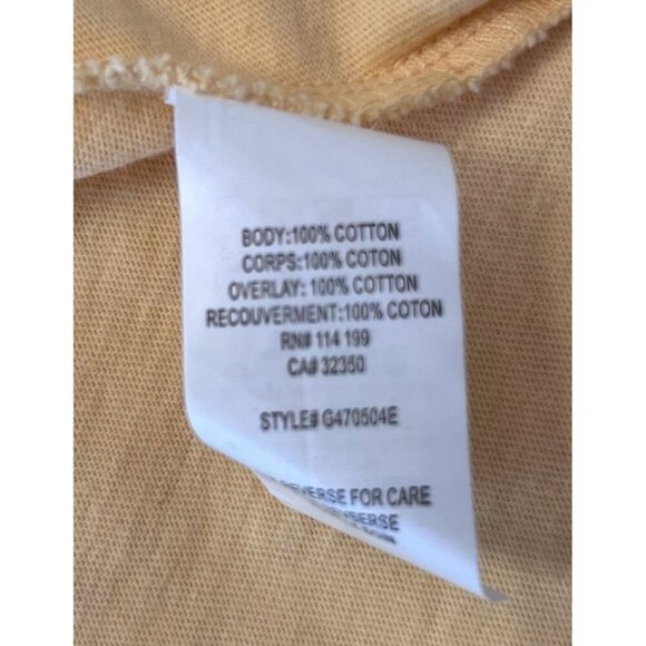 Womens Beachy Eyelet Yellow Sundress Spaghetti Straps Empire Waist By Roxy S - Picture 10 of 10